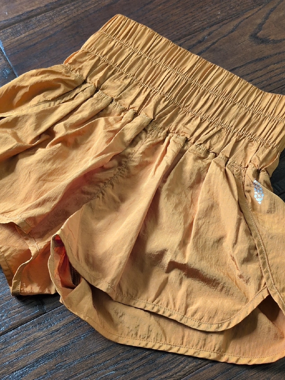 FP Movement by FREE PEOPLE I The Way Home Athletic Shorts in Coconut Orange, XS